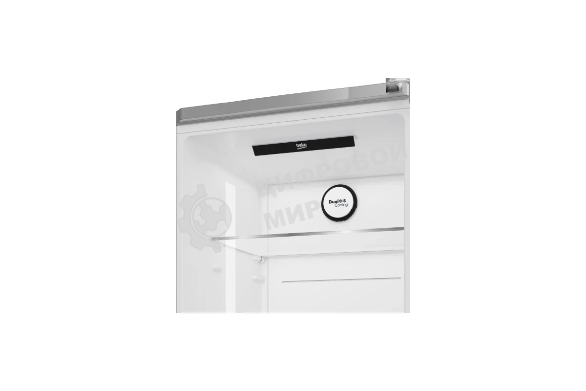 Холодильник Beko B3RCNK362HX нержавеющая сталь двухкамерный 220/100л морозилка снизу Total No Frost