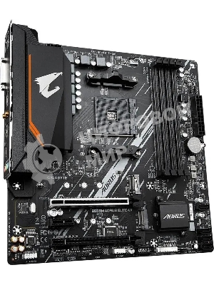 Материнская плата Gigabyte B550M AORUS ELITE AX, Socket AM4, AMD B550, 4xDDR4, 4xSATA, 2xM.2, 1xPCI-E 4.0 x16, 1xPCI-E 3.0 x4, 1xPCI-E x1, 1xDVI-D, 1xHDMI, 1x 1Gb LAN, 4xUSB-A 3.2 Gen 1, 4xUSB-A 2.0, 3x3.5 мм, 7.1, Micro-ATX