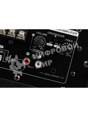 Сабвуфер автомобильный Digma DCS-120 300Вт активный (30см/12