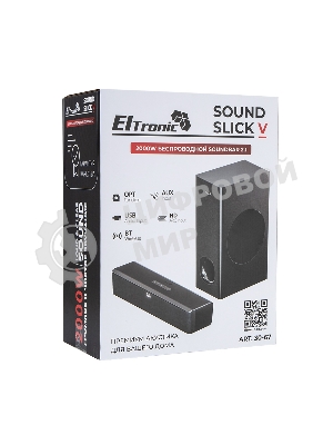 Саундбар ELTRONIC (30-67) SOUND SLICK 5, черный