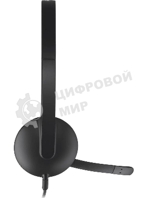Гарнитура Logitech H340 чёрный, проводная, USB