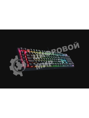 Клавиатура Razer BlackWidow V4 X Green Switch проводная, USB Type-A, чёрный (РУ раскладка)