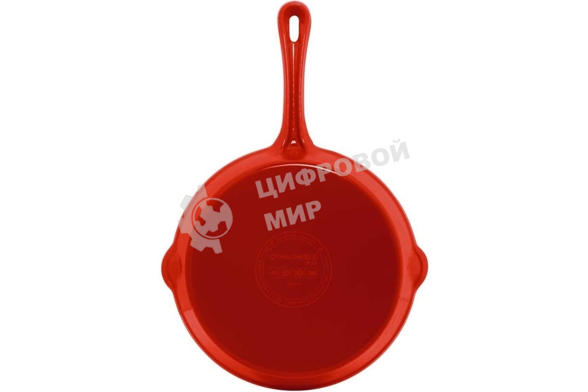 Сковорода Maunfeld DEVON MFP24CE16R из эмалированного чугуна, 24 см