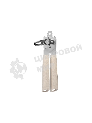 Консервный нож LARA LR07-36 механический, хромированное железо/рисовая шелуха