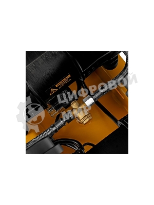 Компрессор безмасл. малошумный Denzel DLP -3000/50, 3 кВт, 2х1,5 кВт,50 л, 2850 об/мин,500 л/мин