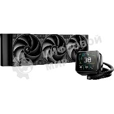 Система водяного охлаждения Deepcool Spartacus 360 ARGB Soc-AM5/AM4/1200/1700/1851 черный 4-pin 32.23dB Al LCD 2073gr Ret (R-SPT360-BKDSMP-G-1)