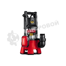 Насос ЗУБР НПГ-М3-1400-С, дренажный для грязной воды, корпус - нерж. сталь, 1400 Вт