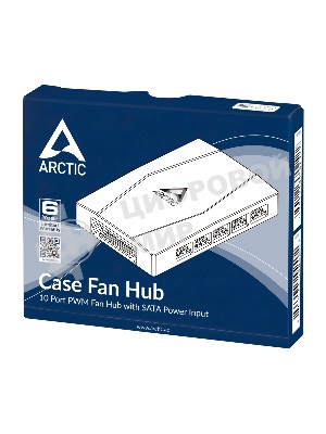 Хаб для 10 вентиляторов корпуса ПК Arctic Case Fan Hub 10 PWM Fan (ACFAN00175A) (702522)