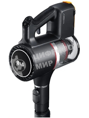 Пылесос вертикальный LG A9N-MASTERX черный, питание от аккумулятора, 160 Вт, уборка влажная/сухая, пылесборник 0.44 л, работа от АКБ max 50 мин