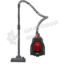 Пылесос LG VC5316NNTR черный/красный, 330/1600 Вт, уборка сухая, пылесборник контейнер 1.3 л