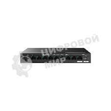 Коммутатор неуправляемый Tenda TEG1110PF-8-120W PoE, 10 портов, 9x1 Гбит/с, SFP 1х1 Гбит/с, PoE 8х30 Вт (до 102 Вт)
