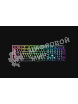 Клавиатура Razer BlackWidow V4 X Green Switch проводная, USB Type-A, чёрный (РУ раскладка)