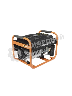 Электрогенератор бензиновый Carver PPG-3900A, 3.2 кВт, 67 дБ, 42 кг