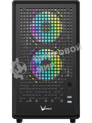 Компьютерный корпус Aerocool/Formula Air Mesh G2 черный без БП mATX 3x120мм 2xUSB 3.0 audio