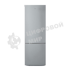 Холодильник Бирюса М6132 металлик двухкамерный 245/85л морозилка снизу, автоматическое