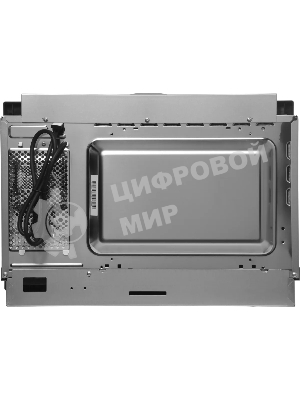 Встраиваемая микроволновая печь Domfy DM2540BW WG белый, 25 л, 900 Вт, переключатели - кнопки/поворотный мехинизм