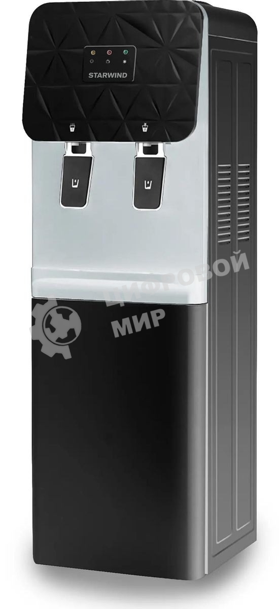 Кулер Starwind SW-1003EB напольный, электронный, черный