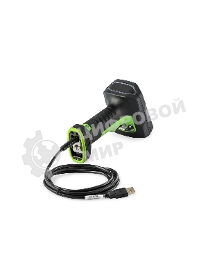 Сканер штрих-кода Атол SB8100 (61989) 2D имидж, проводной, черный/зеленый, 120 скан/сек, RJ-50 (USB), RS-232, USB HID, VCOM