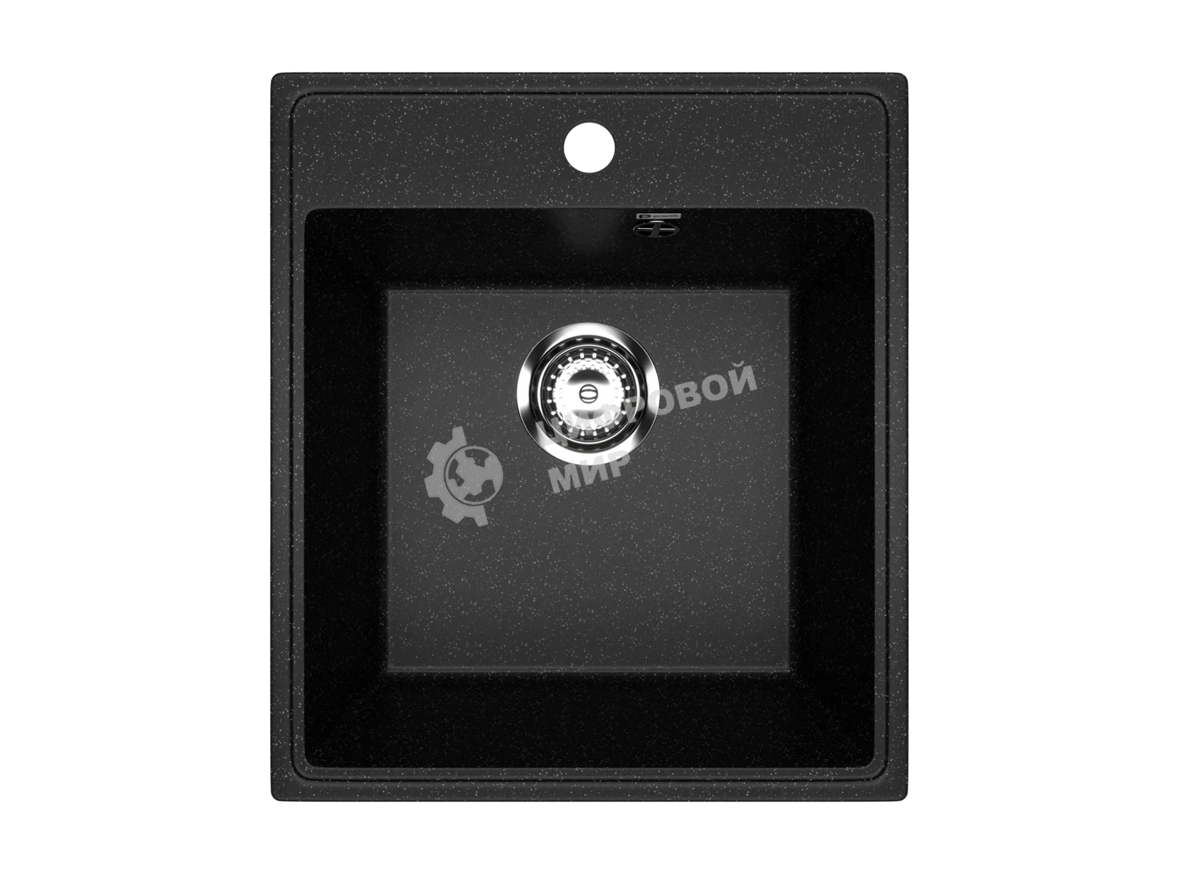 Мойка кухонная PRACTIK PR-M 425-004 черный оникс