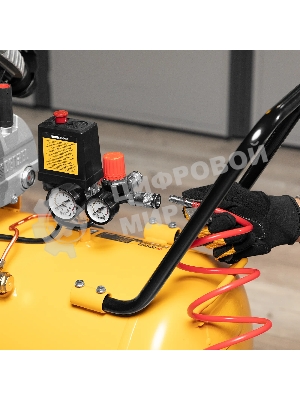 Компрессор воздушный Denzel DKV2200/100,Х-PRO (58079) 2.2 кВт, 400 л/мин, 100л