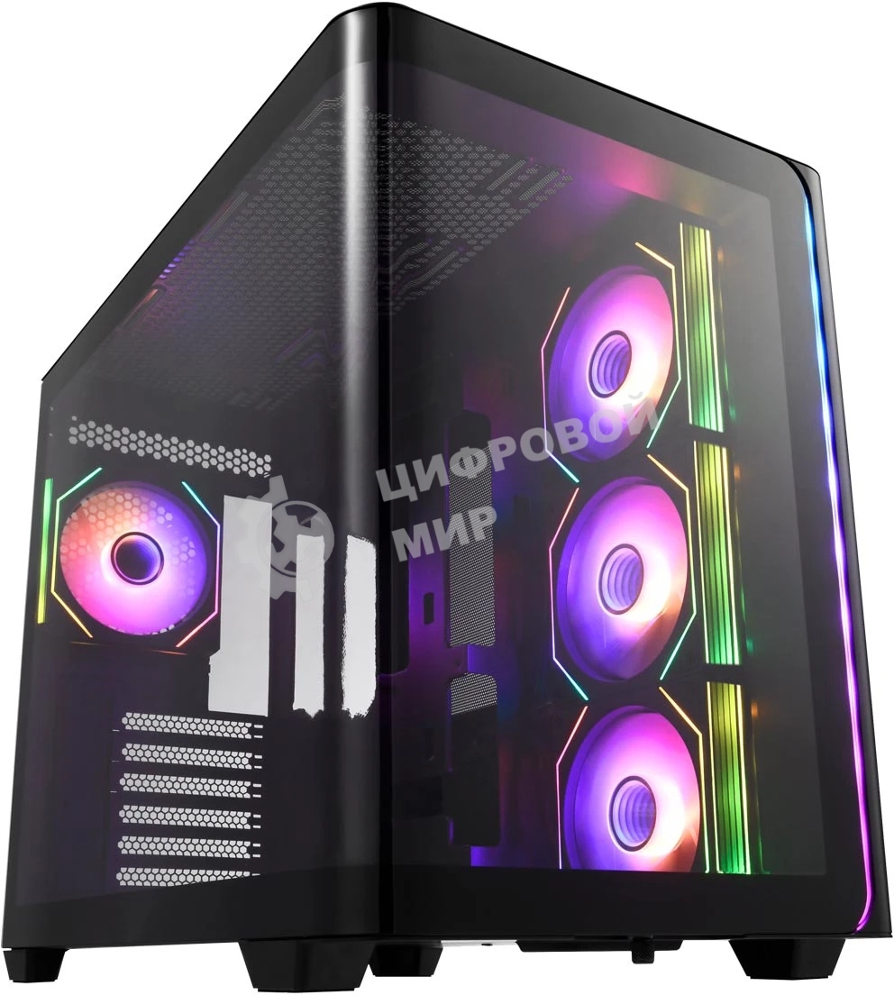 Компьютерный корпус FSP mATX Minitower M580-BA, черный