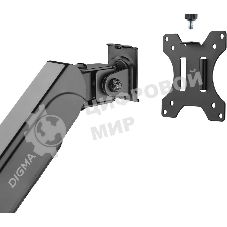Кронштейн для мониторов ЖК Digma D-MM201 черный 17