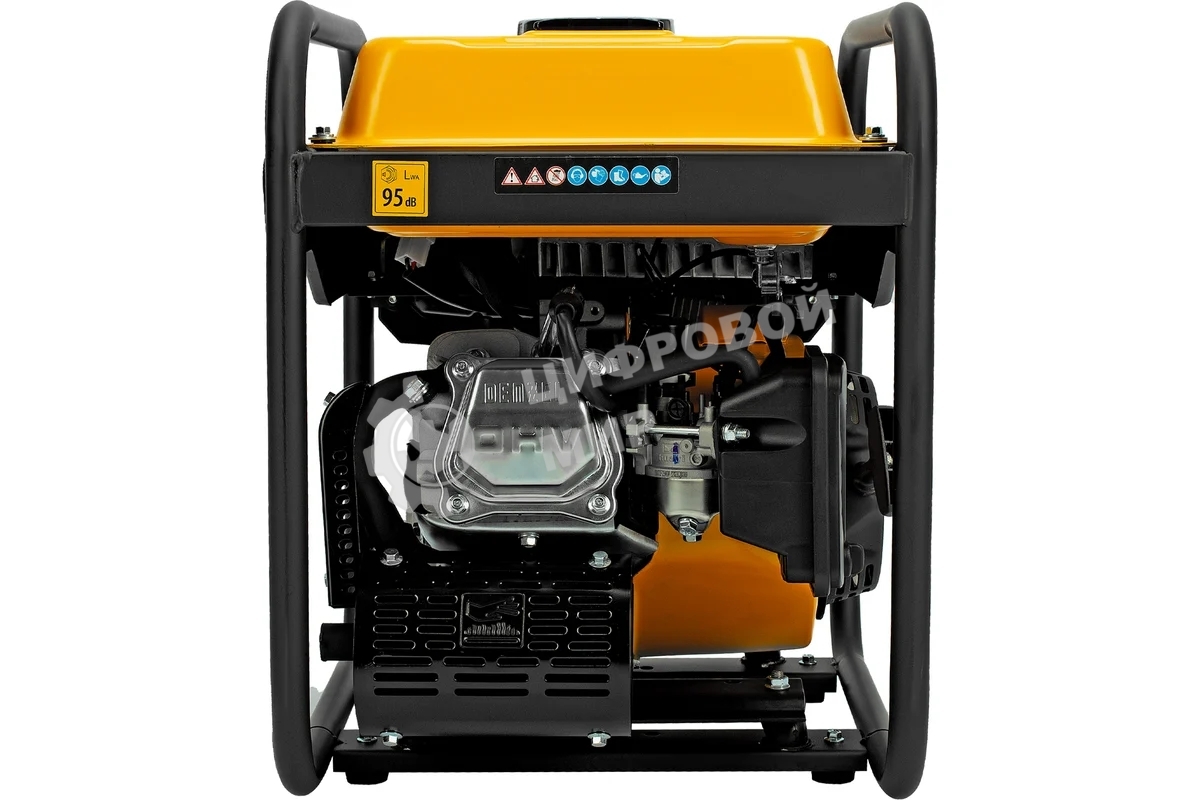 Электрогенератор бензиновый инверторный Denzel GK-2200iF, 2.2 кВт, 95 дБ, 27 кг