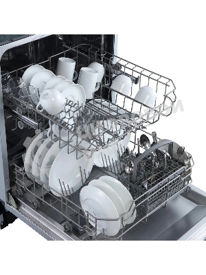 Встраиваемая посудомоечная машина Бирюса DWB-612/5, серебристый, 59.8 см, 12 компл., 49 дБ, класс A++