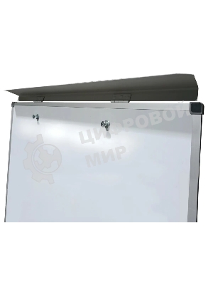 Флипчарт Silwerhof Daily, лак, 70x100 см на треноге белый, лоток для аксессуаров