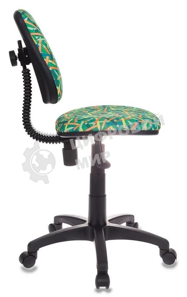 Кресло детское Бюрократ KD-4/PENCIL-GN зеленый карандаши