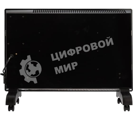 Конвектор электрический Rexant черный, 1500 Вт, 12 м2, электронный термостат, Wi-Fi