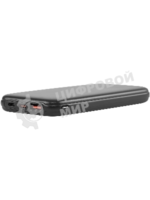 Портативный аккумулятор Digma DGPF10B 10000mAh QC3.0/PD3.0 22.5W 3A USB-A/USB-C черный