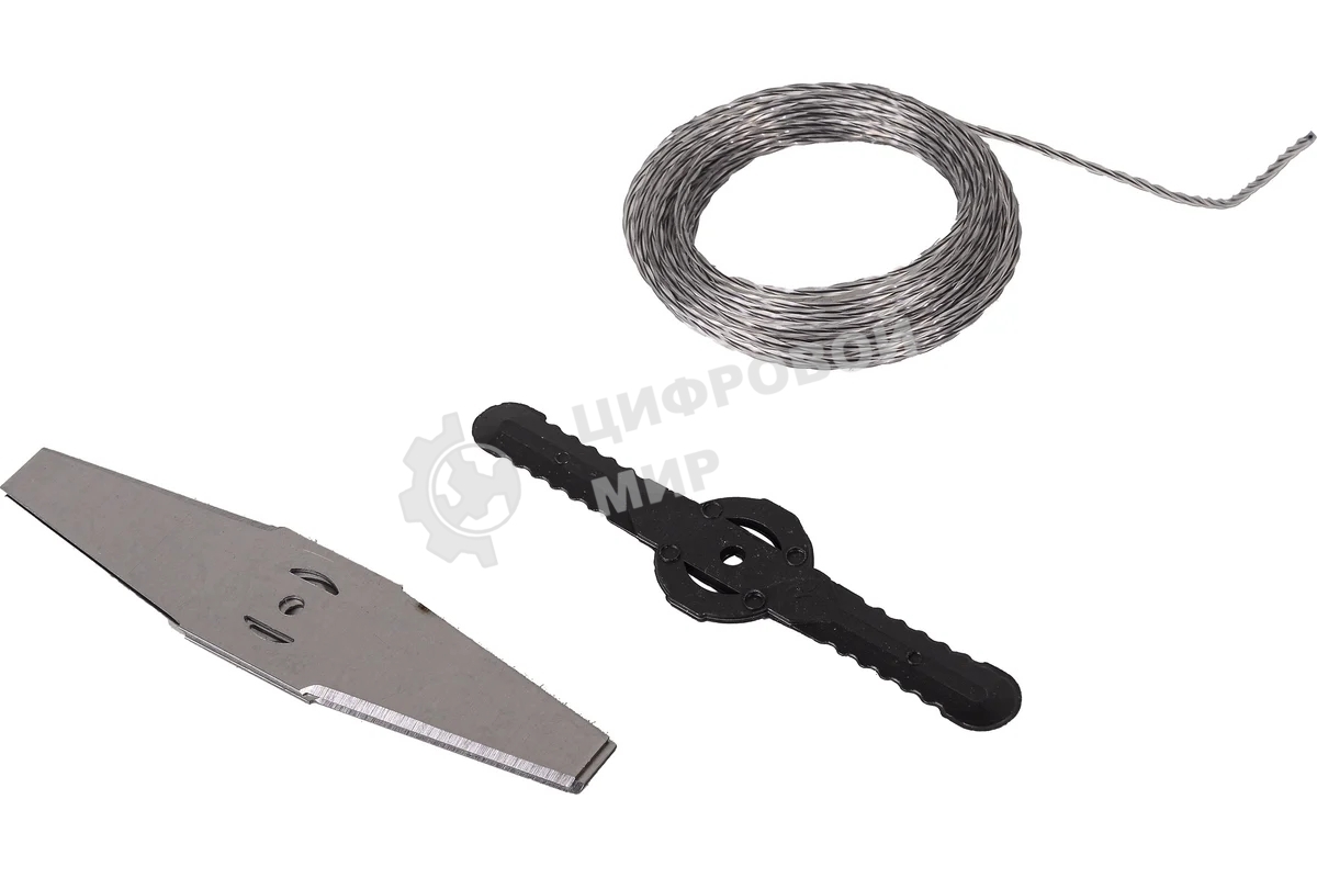 Триммер электрический Huter GET-20M-Li аккум. неразбор.штан. реж.эл.:леска/нож