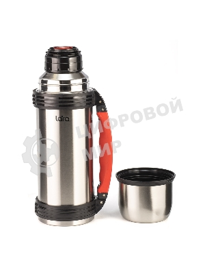 Термос LARA LR04-02 нержавеющая сталь 1 л