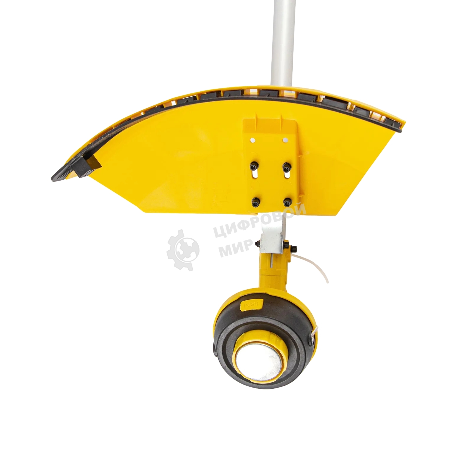 Триммер бензиновый Denzel DGT-430, 43см3, 2,5 л.с., неразъемная штанга, состоит из 2 частей