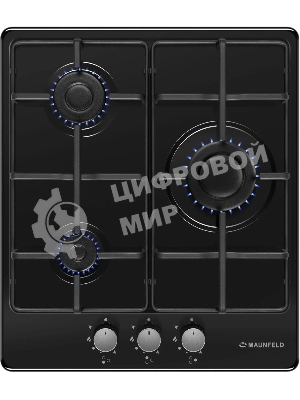 Газовая варочная панель Maunfeld EGHE.43.3STS-EB