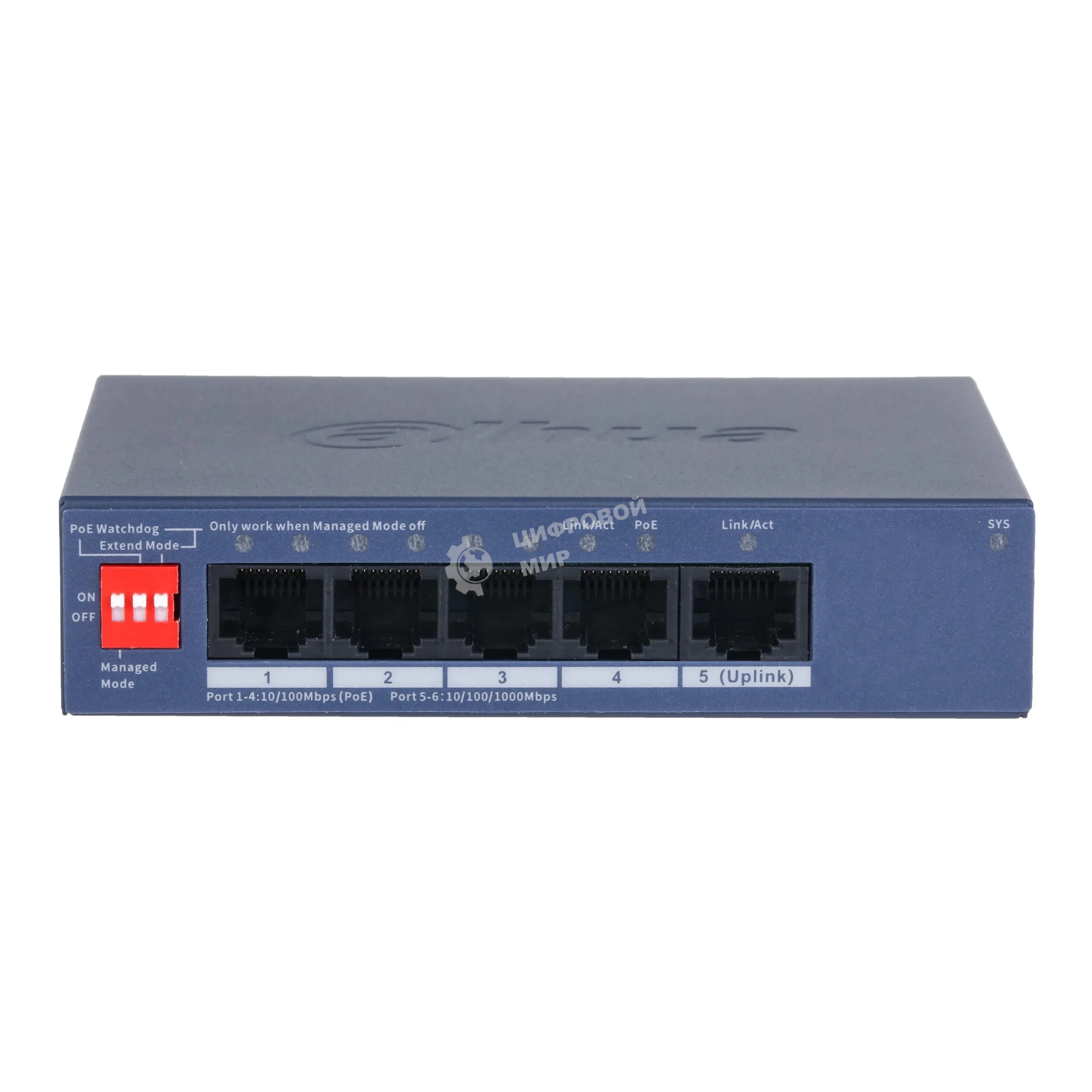 Коммутатор Dahua DH-CS4005-4ET1GT-36