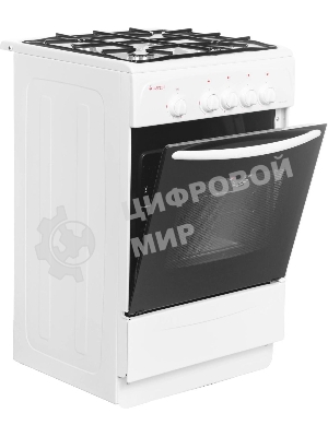 Плита газовая Gefest ПГ 3200-08 К35 белый, конфорок 4 шт, духовка 42 л, 50 см x 85 см x 53 см