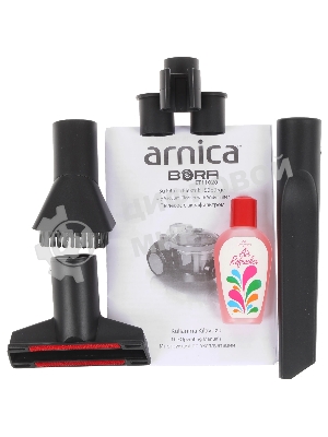 Пылесос Arnica Bora 3000 оранжевый/черный, 350/2400 Вт, уборка сухая/сбор жидкостей, пылесборник контейнер 1.2 л