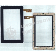 Сенсорное стекло (тачскрин) TPC0069 VER5.0 (188х114), черное