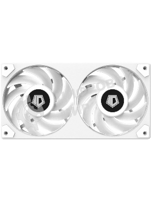 Вентилятор ID-COOLING ICEFAN 240 ARGb SNOW белый 120мм 2000rpm 31db 4-pin