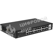 Коммутатор облачный управляемый Tenda TEG2224D 24x1 Гбит/с, металлический корпус