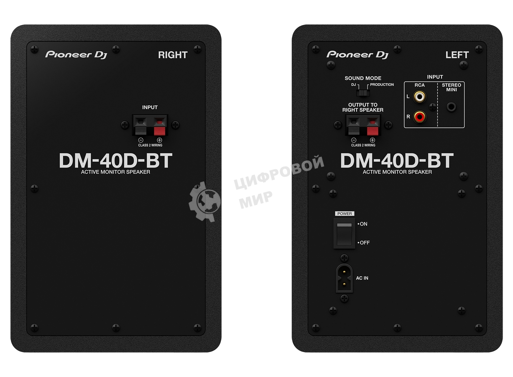 Студийные мониторы Pioneer DJ DM-40D-BT