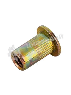 Заклепки резьбовые Denzel стальные, оцинкованные, М4, пластиковый кейс, 140 шт.