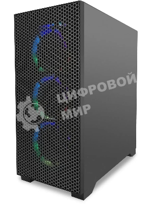 Компьютер IRU Tactio 510B7GP TWR i7 13700F (2.1) 32Gb SSD1Tb RTX5060TI 8Gb FreeDOS GbitEth 650W черный (RUS) (2146239)