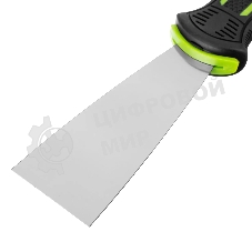 Шпательная лопатка из нержавеющей стали Сибртех 40 мм, двухкомпонентная рукоятка