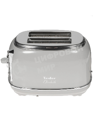 Тостер Tesler TT-245 серый, 815 Вт, 2 слота