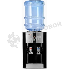 Кулер для воды AEL TC-AEL-47, верхняя загрузка, нагрев 94 °С, охлаждение 10 °С, черный/серебристый