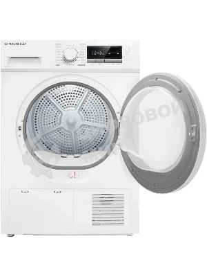Сушильная машина MAUNFELD MFDM168WHE белый, 8 кг, сушка - конденсационная, программ - 16, 59.7 x 84.8 x 63.2 см