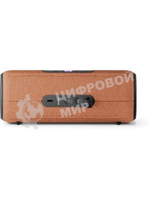 Умная колонка Яндекс Станция Стрит, 30Вт, компактная, 2 динамика, Wi-Fi, Bluetooth 5.0, Алиса, оранжевый